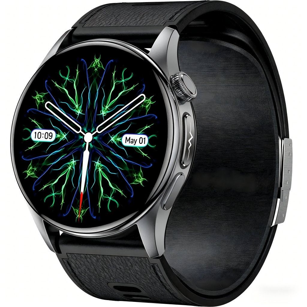 W9 Smartwatch - Air Pump BP, ECG, Bluetooth Call & 100+ Sports Modes