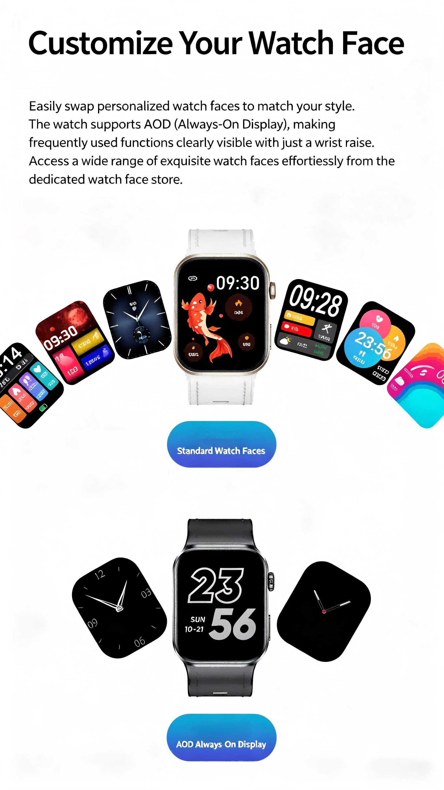 W8 Ultra Smartwatch - ECG, Blood Pressure, Heart Rate & Sleep Tracker