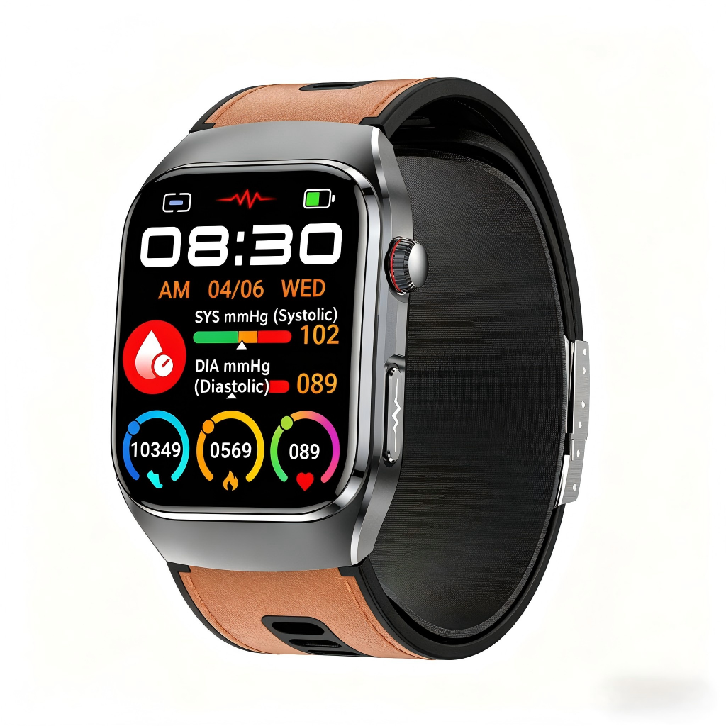 W9S Smart Watch: Air Pump Health Monitor, AMOLED Bluetooth Call