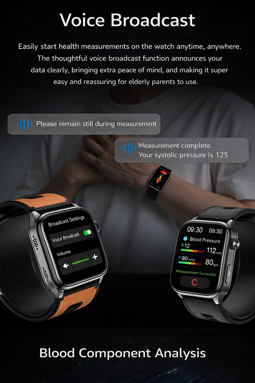 W7 Pro ECG Smart Watch | Air Pump BP, Bluetooth Call & 100+ Sport Modes