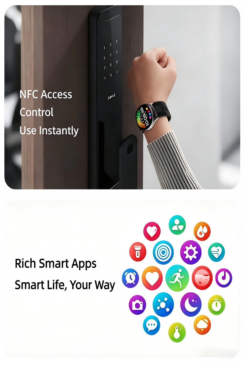 W9 Smartwatch - Air Pump BP, ECG, Bluetooth Call & 100+ Sports Modes