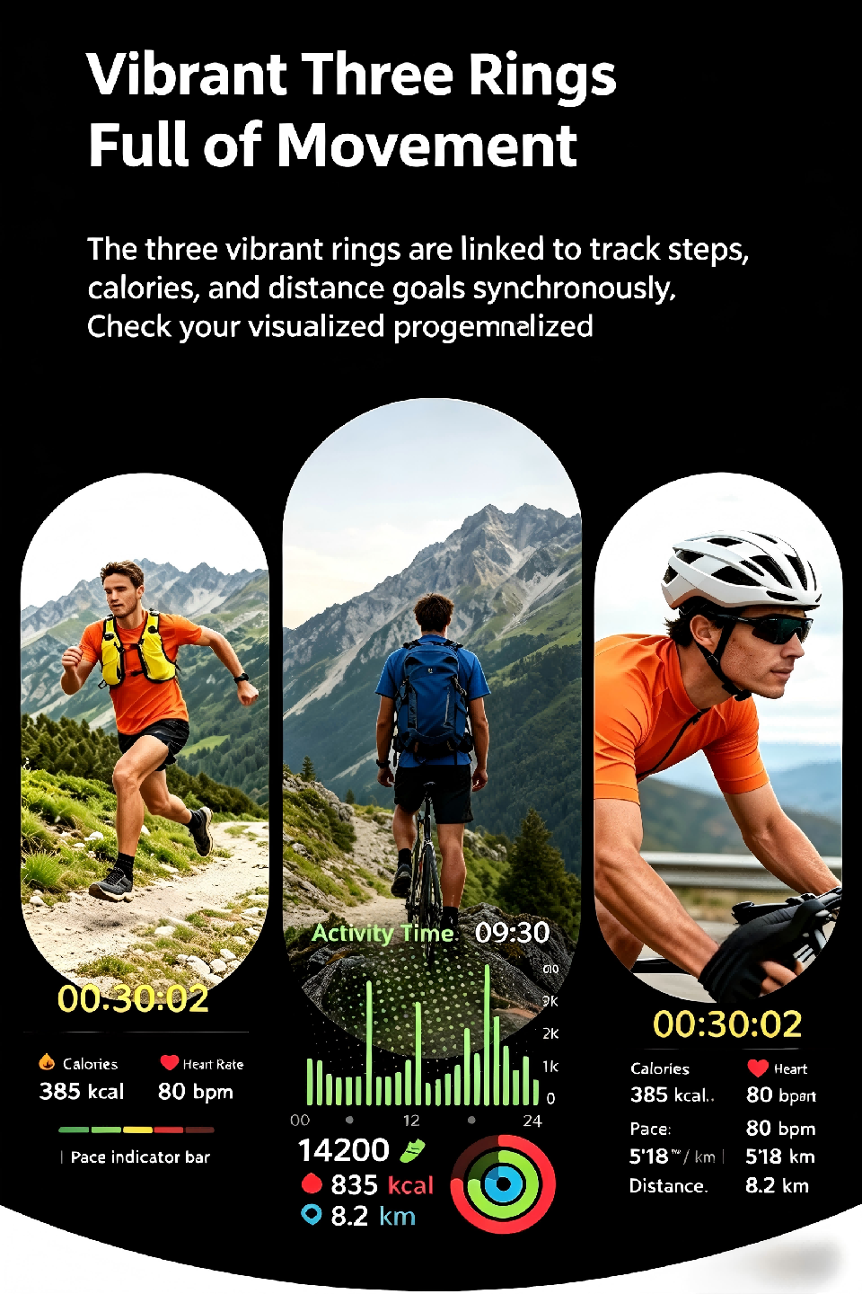 W9 Smartwatch - Air Pump BP, ECG, Bluetooth Call & 100+ Sports Modes