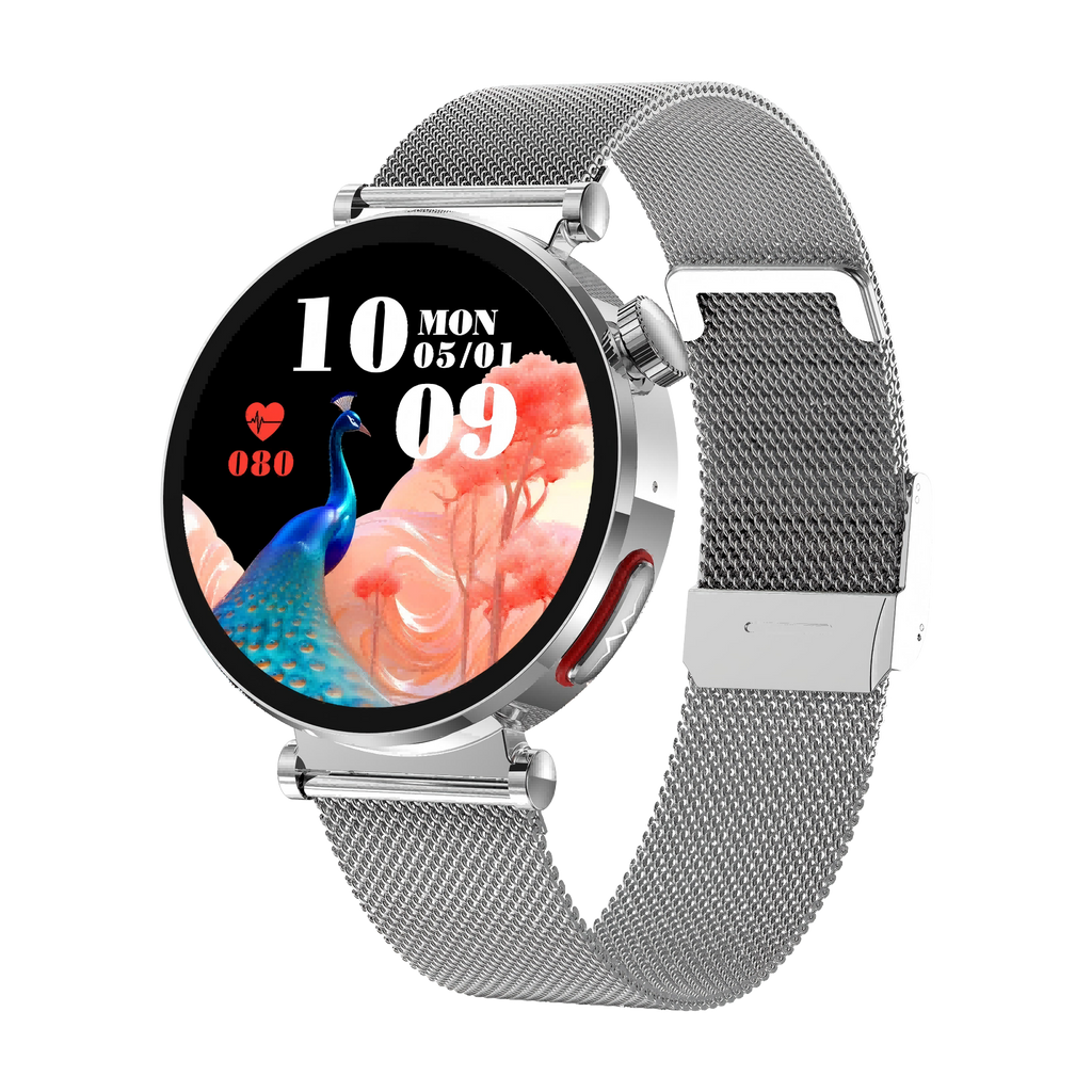 E6 Women's ECG Smart Watch: 1.27" Screen, 40mm Elegant Health Tracker